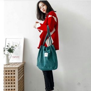 Notebook Therapy - Corduroy Tote